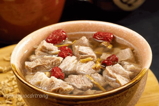 đảng sâm có thể dùng để nấu ăn