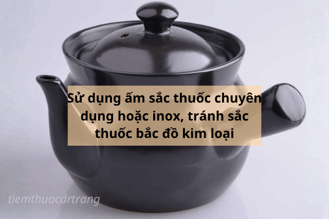 Dụng cụ sắc thuốc đông y