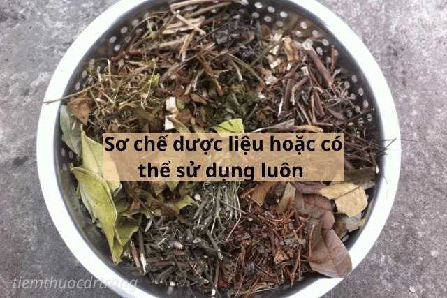 Sơ chế dược liệu