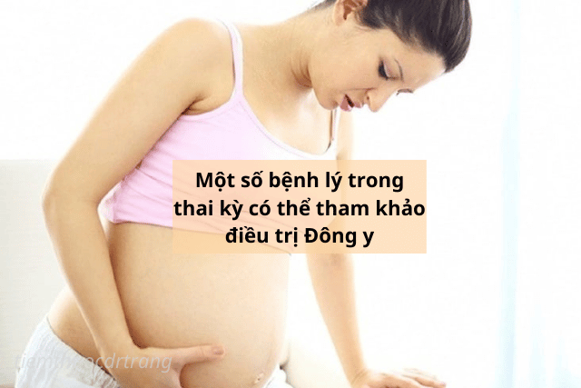 Một số bệnh lý trong thai kỳ có thể tham khảo điều trị Đông y