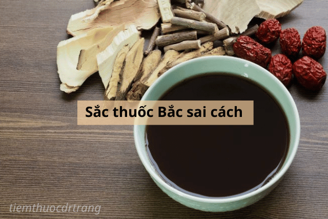 Sắc thuốc bắc sai cách